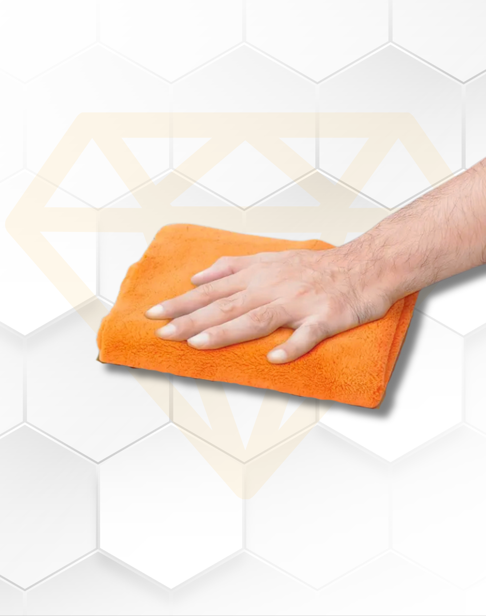 LUXX Laser Polish Doek – zachte microvezeldoek voor polijsten en wax uitpoetsen