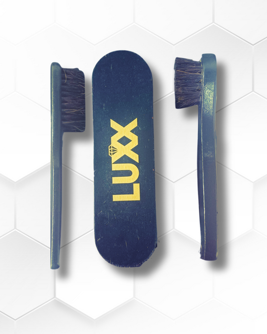 LUXX Detail Brush Set – zachte paardenharen detailborstels voor interieur en exterieur reiniging