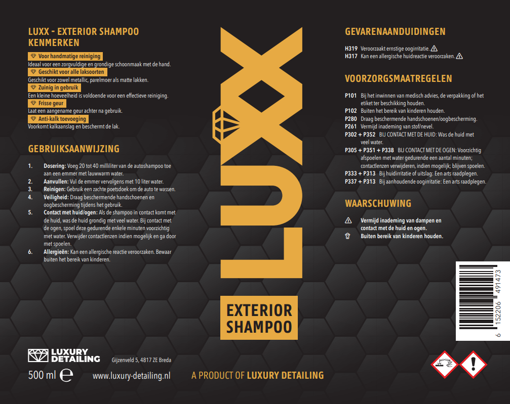 LUXX - Exterior shampoo