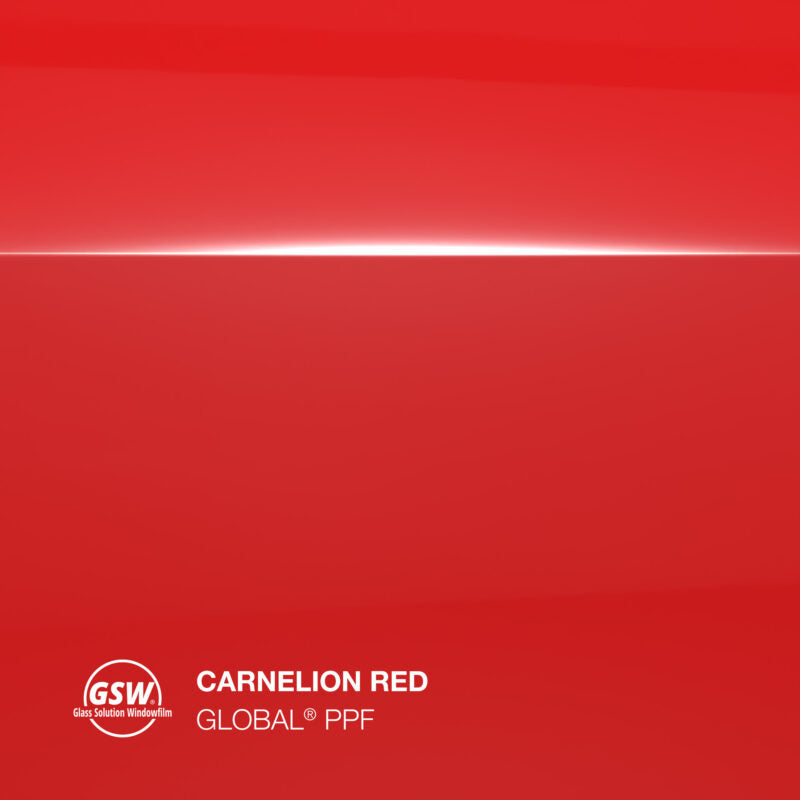 Global® PPF Carnelion Red - Luxury Detailing professional window film