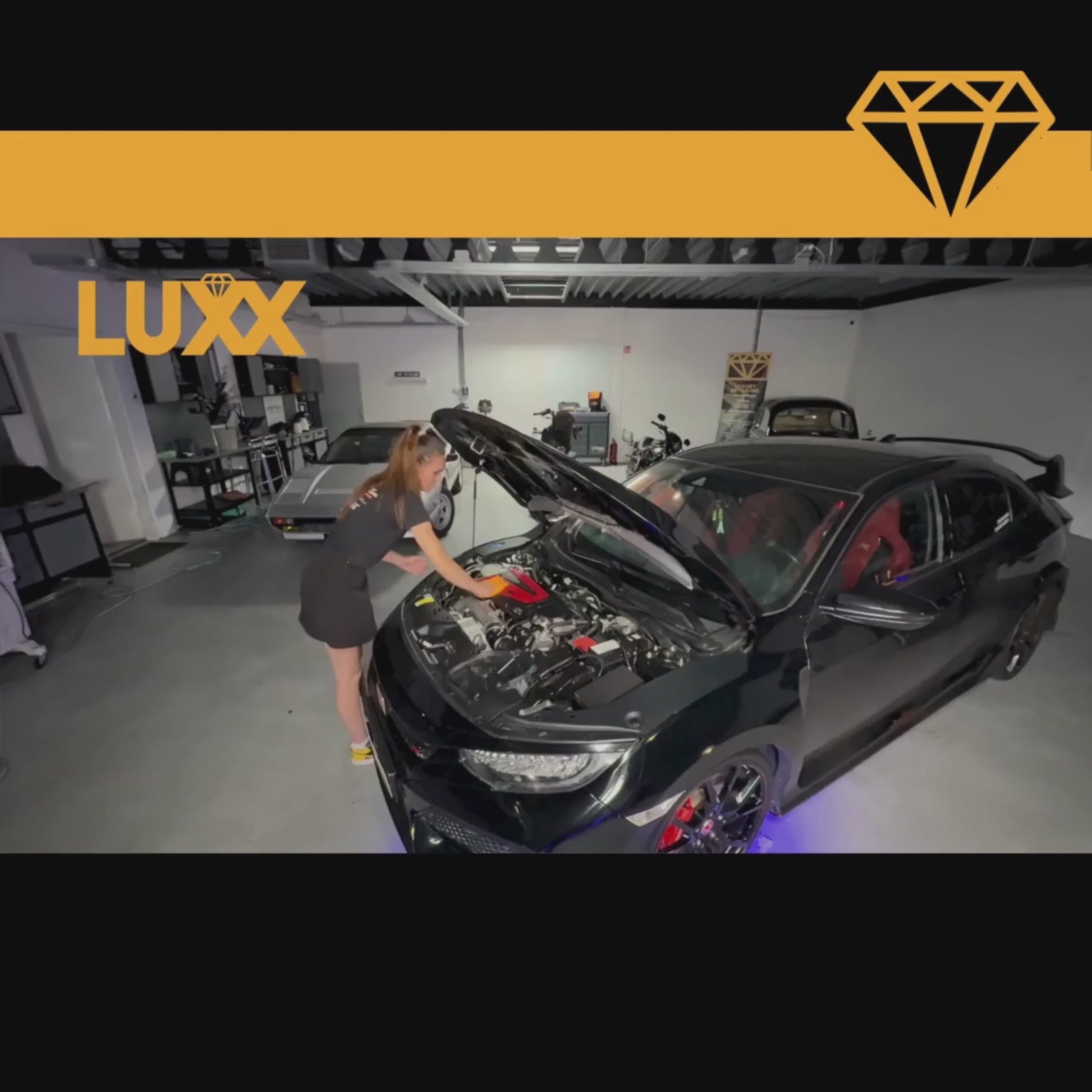 LUXX Engine Finish – glans en bescherming voor motorruimte