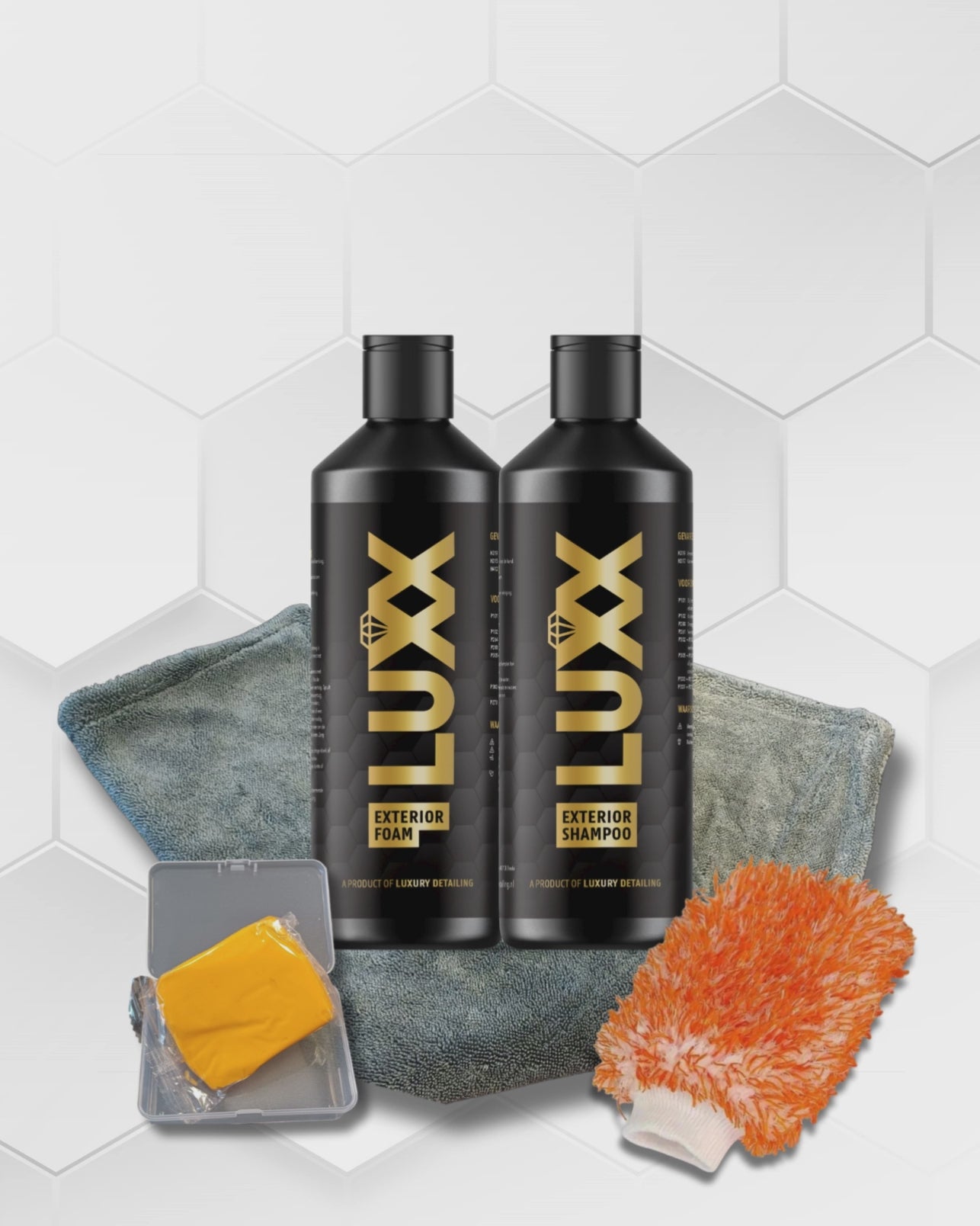 LUXX Detailing Start Bundel – basispakket voor complete auto detailing en reiniging