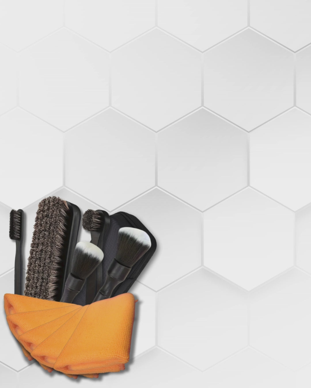 LUXX Interior Bundel – complete interieur reinigingsset voor dashboard, bekleding, ramen en kunststof onderdelen