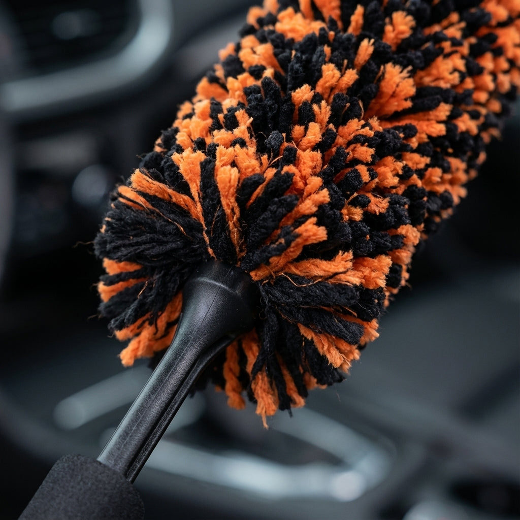 LUXX Car Wheel Cleaning Brush – Smal & Big (Premium Velgenborstel Microvezel)