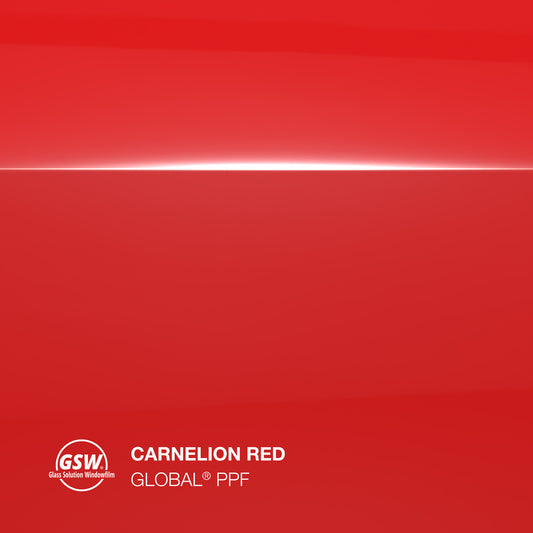 Global® PPF Carnelion Red - Luxury Detailing professional window film