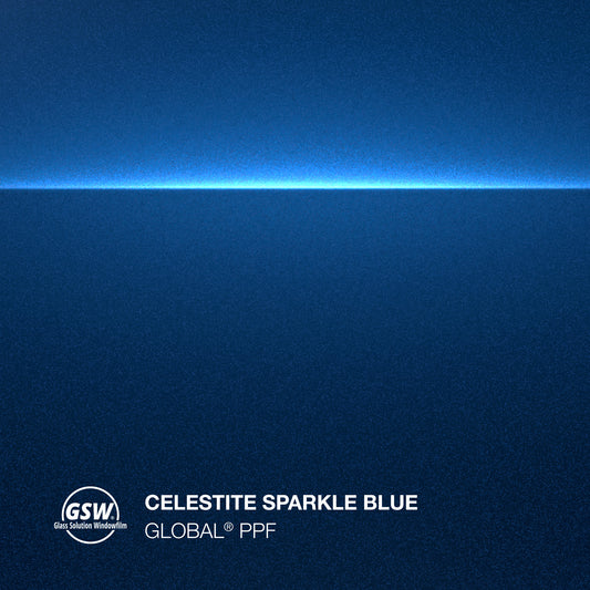 Global® PPF Celestite Sparkle Blue - Luxury Detailing professional window film