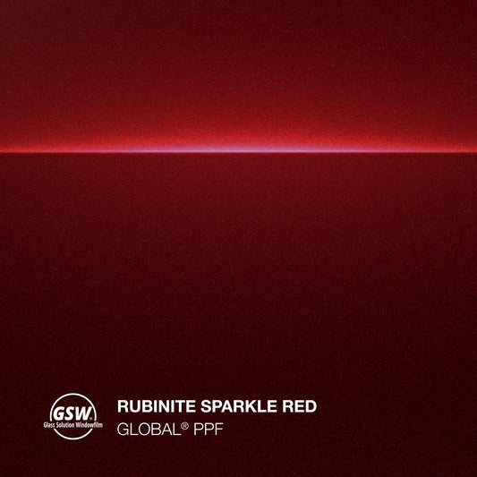 Global® PPF Rubinite Sparkle Red - Luxury Detailing professional window film