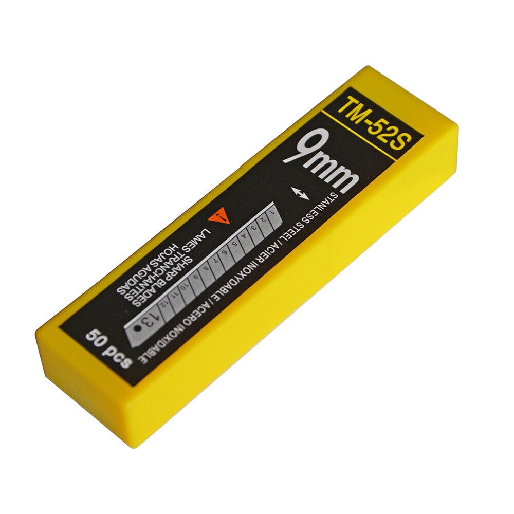 GSW 9 mm reserve afbreek messen (50 stuks) - Luxury Detailing professional window film