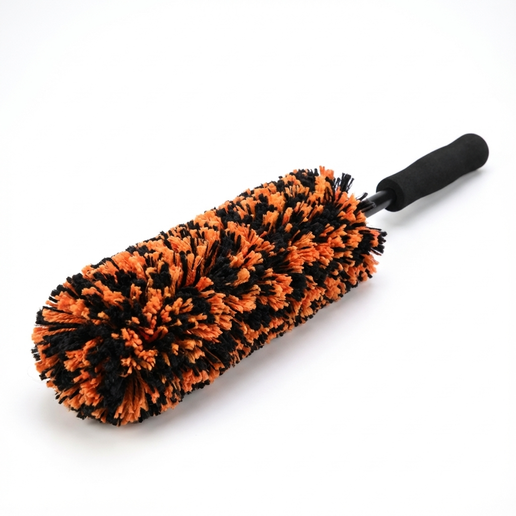 LUXX Car Wheel Cleaning Brush – Smal & Big (Premium Velgenborstel Microvezel)