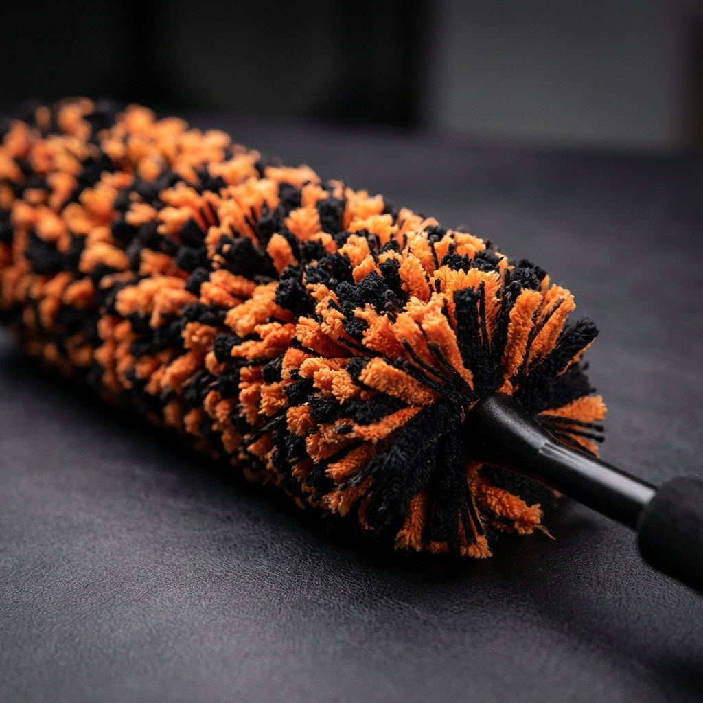 LUXX Car Wheel Cleaning Brush – Smal & Big (Premium Velgenborstel Microvezel)