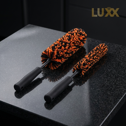 LUXX Car Wheel Cleaning Brush – Smal & Big (Premium Velgenborstel Microvezel)