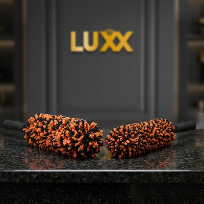 LUXX Car Wheel Cleaning Brush – Smal & Big (Premium Velgenborstel Microvezel)