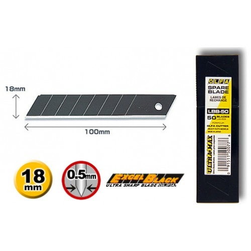 OLFA afbreekmessen LBB-50 18mm - Luxury Detailing professional window film