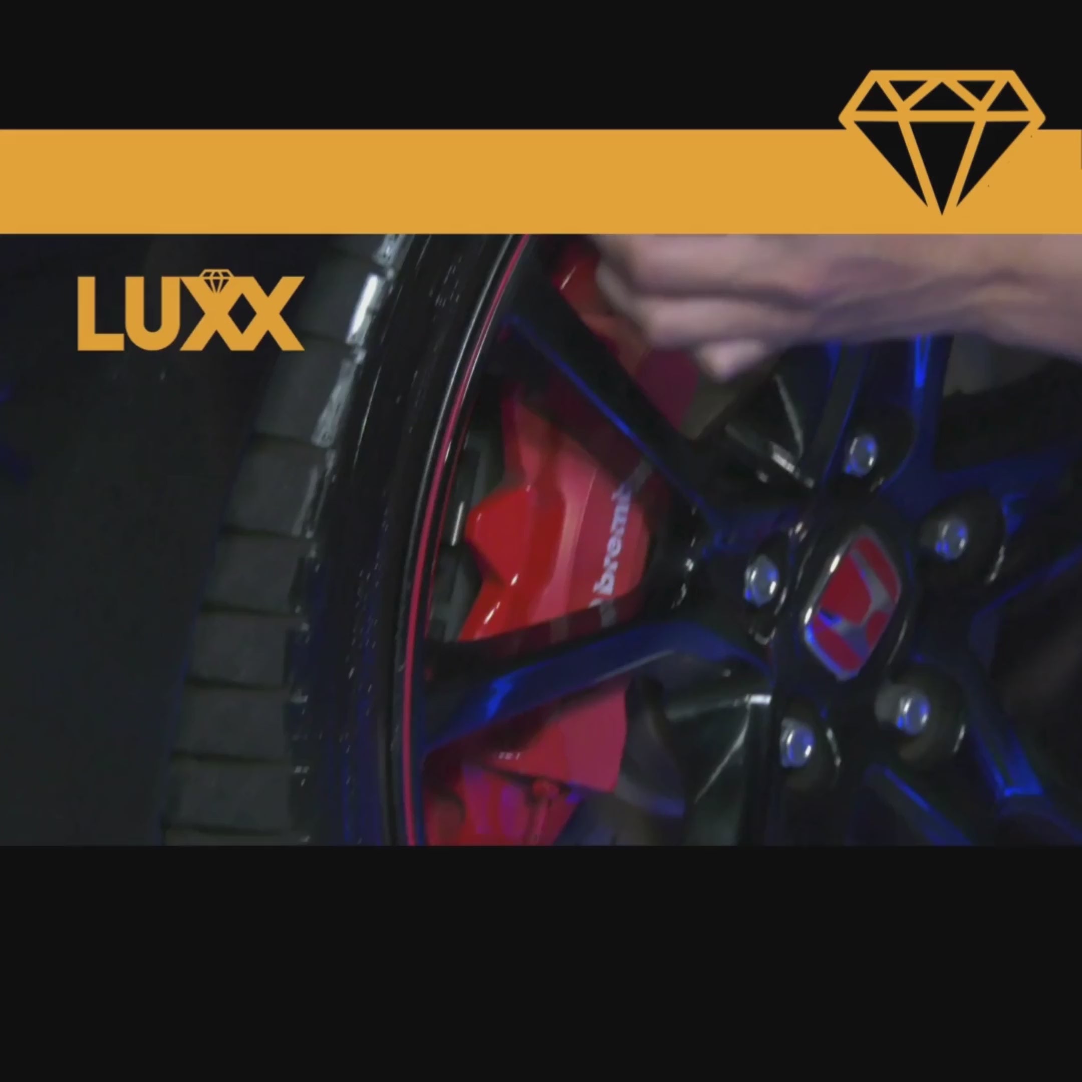 LUXX Tire & Bumper Dressing – glans en bescherming voor autobanden en kunststof bumpers