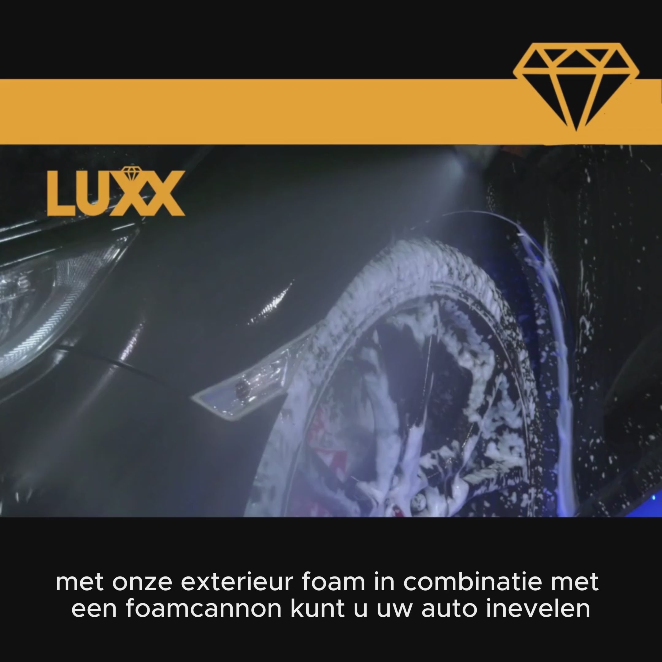LUXX Foam – krachtige snow foam reiniger voor auto exterieur